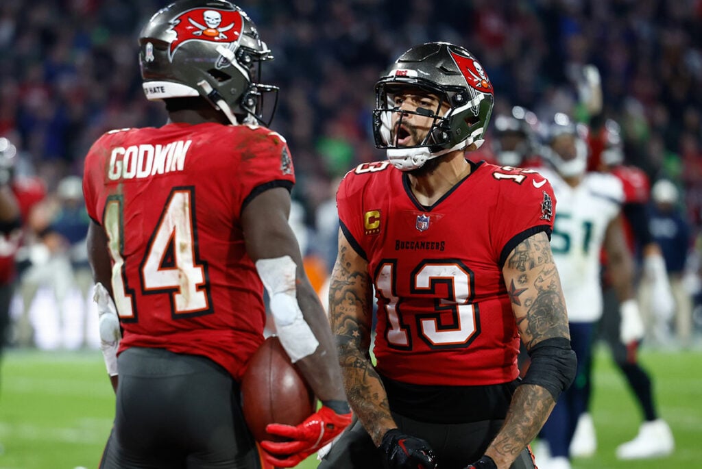 Bucs Wrs Chris Godwin And Mike Evans